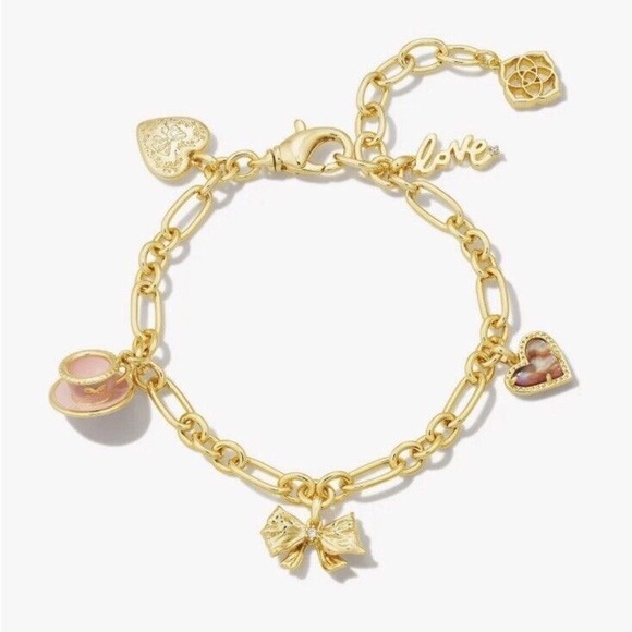 NEW Kendra Scott x LoveShackFancy Charm Bracelet - Picture 2 of 4